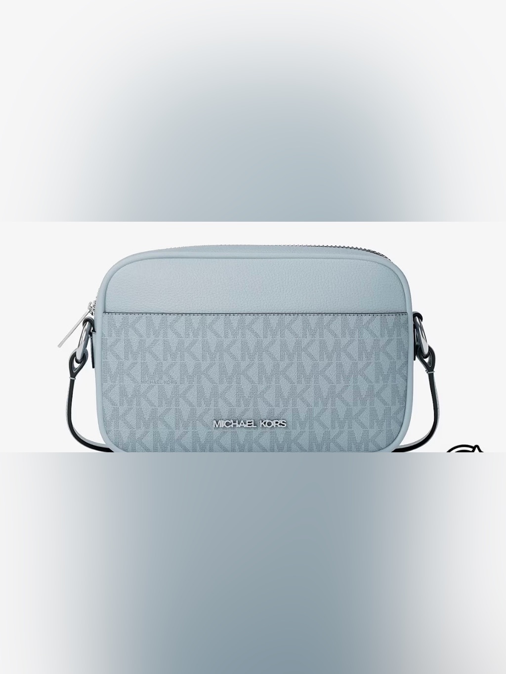 Michael Kors Jet Set Small Signature Camera Crossbody Bag Brand New